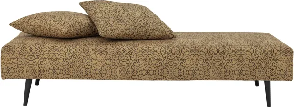Gulli, Daybed, żółty, H43x80x200 cm, bawełna