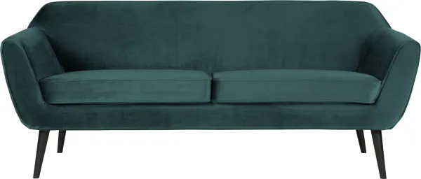 Rocco, sofa wypoczynkowa, zielona, H75x187x82 cm
