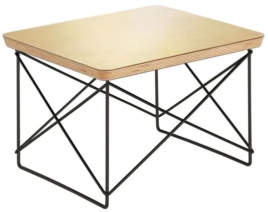 Vitra Occasional LTR Stolik nocny Złoto liściaste/Czarny