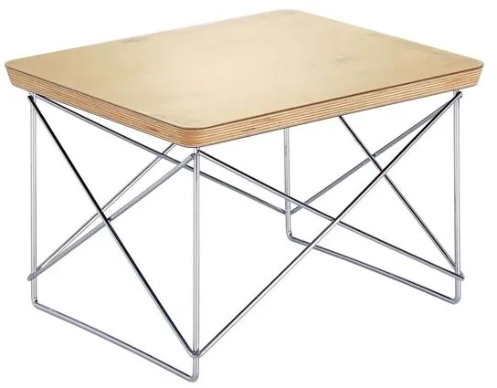 Vitra Occasional LTR Stolik nocny Złoto liściaste/Chrom