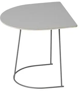 Muuto Airy Stolik Kawowy Szary Połowa Rozmiaru
