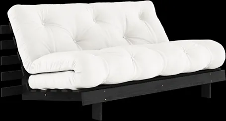 Karup Design Roots Sofa Rozkładana z Materacem Roots 160x200 Naturalny/Czarny Lakier