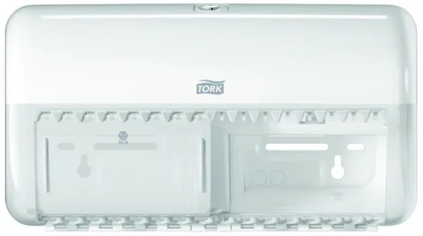 Tork Twin dozownik do papieru toaletowego, 2 rolki, biały, T4