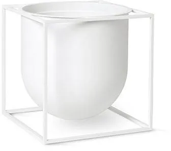 Audo Copenhagen Kubus Flowerpot 23 - Biały